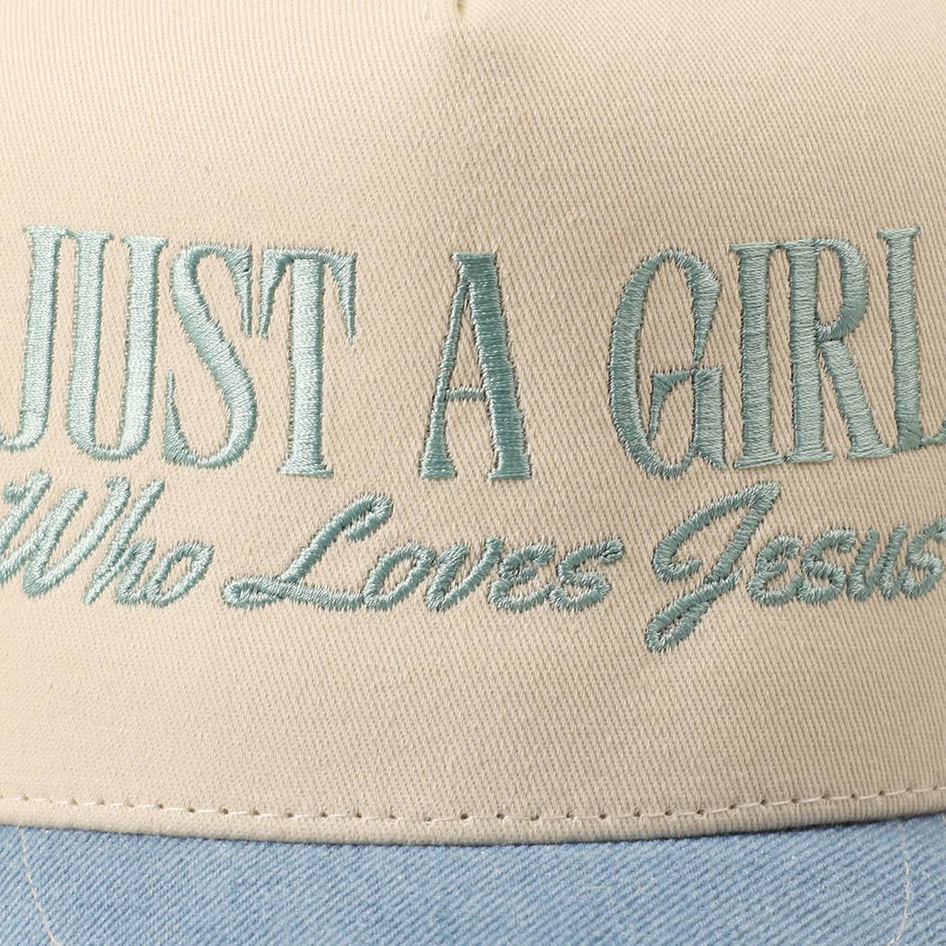 Just A Girl Trucker Hat