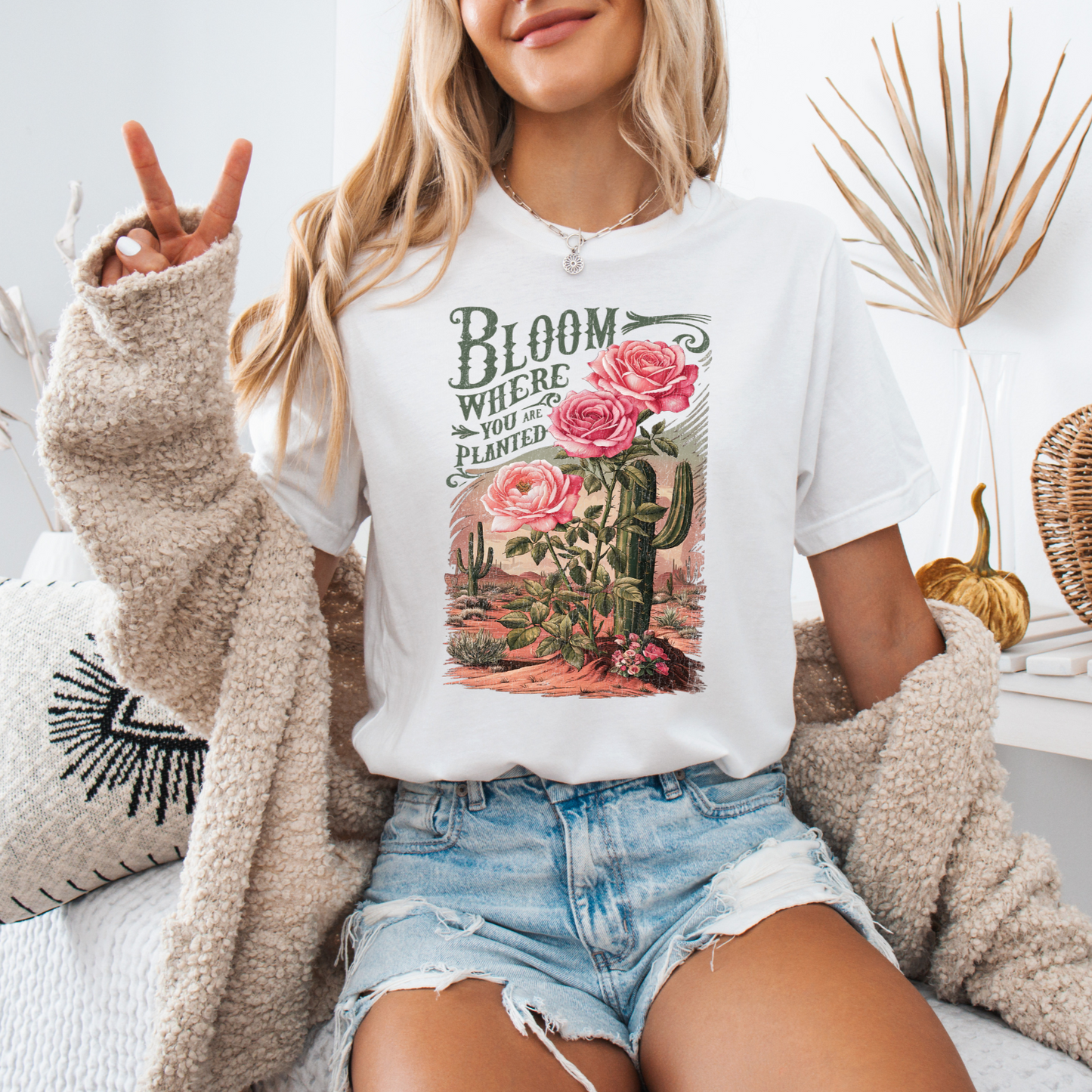Bloom where planted - Shirt