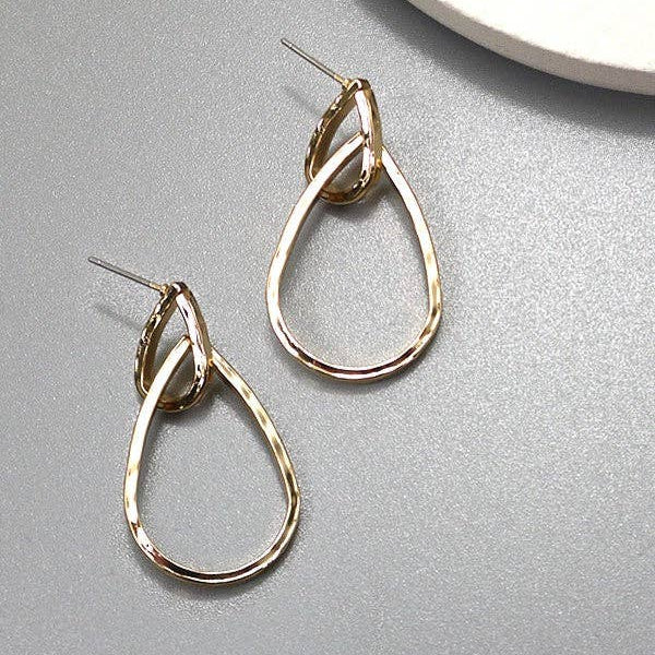 TEAR DROP EARRINGS