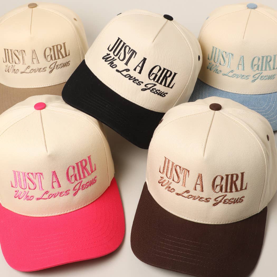 Just A Girl Trucker Hat