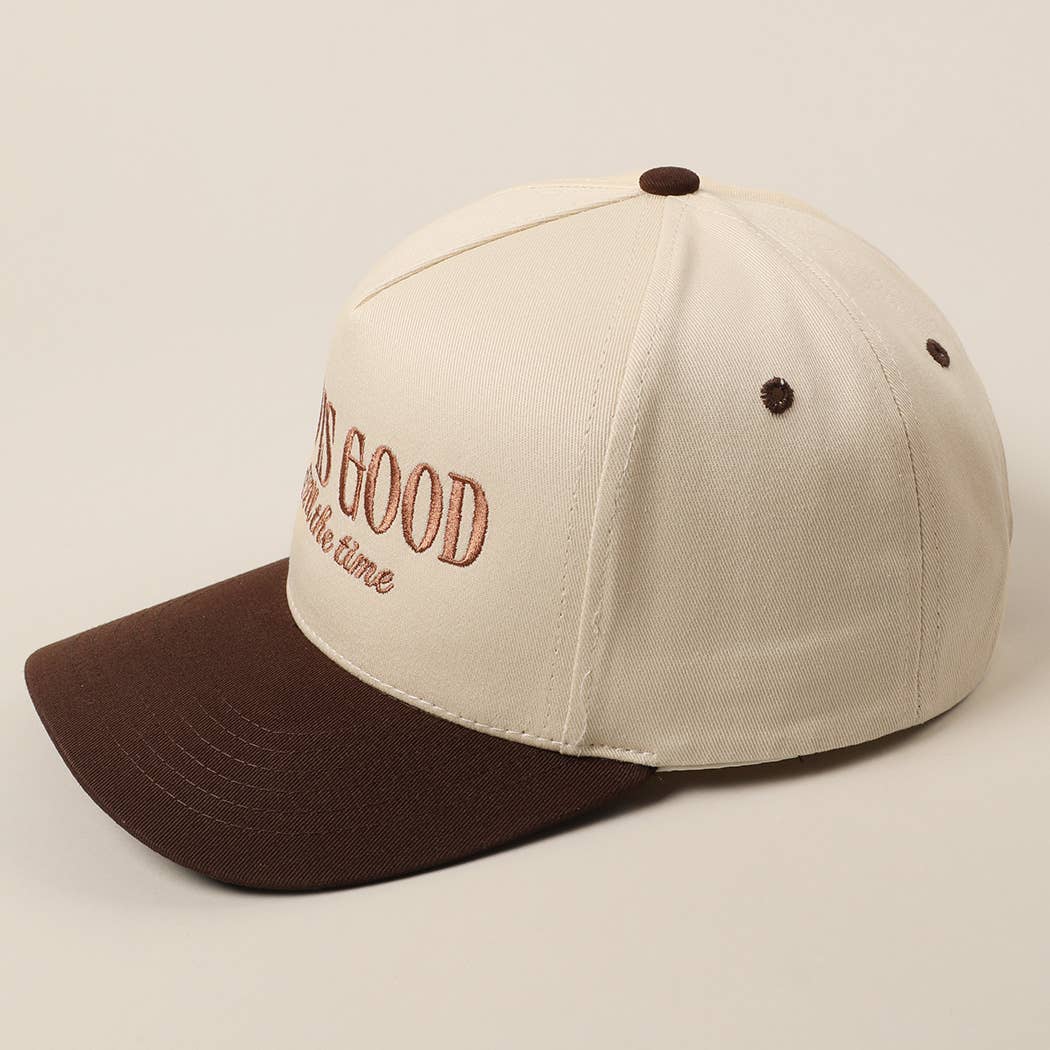 God Is Good Trucker Hat