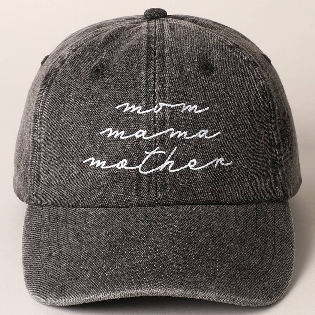 Mom Mama Mother Baseball Cap
