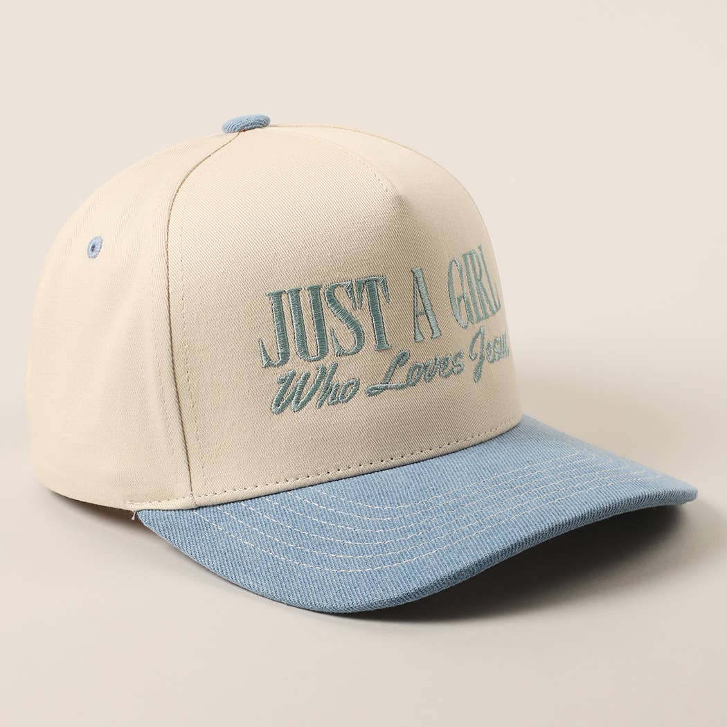 Just A Girl Trucker Hat