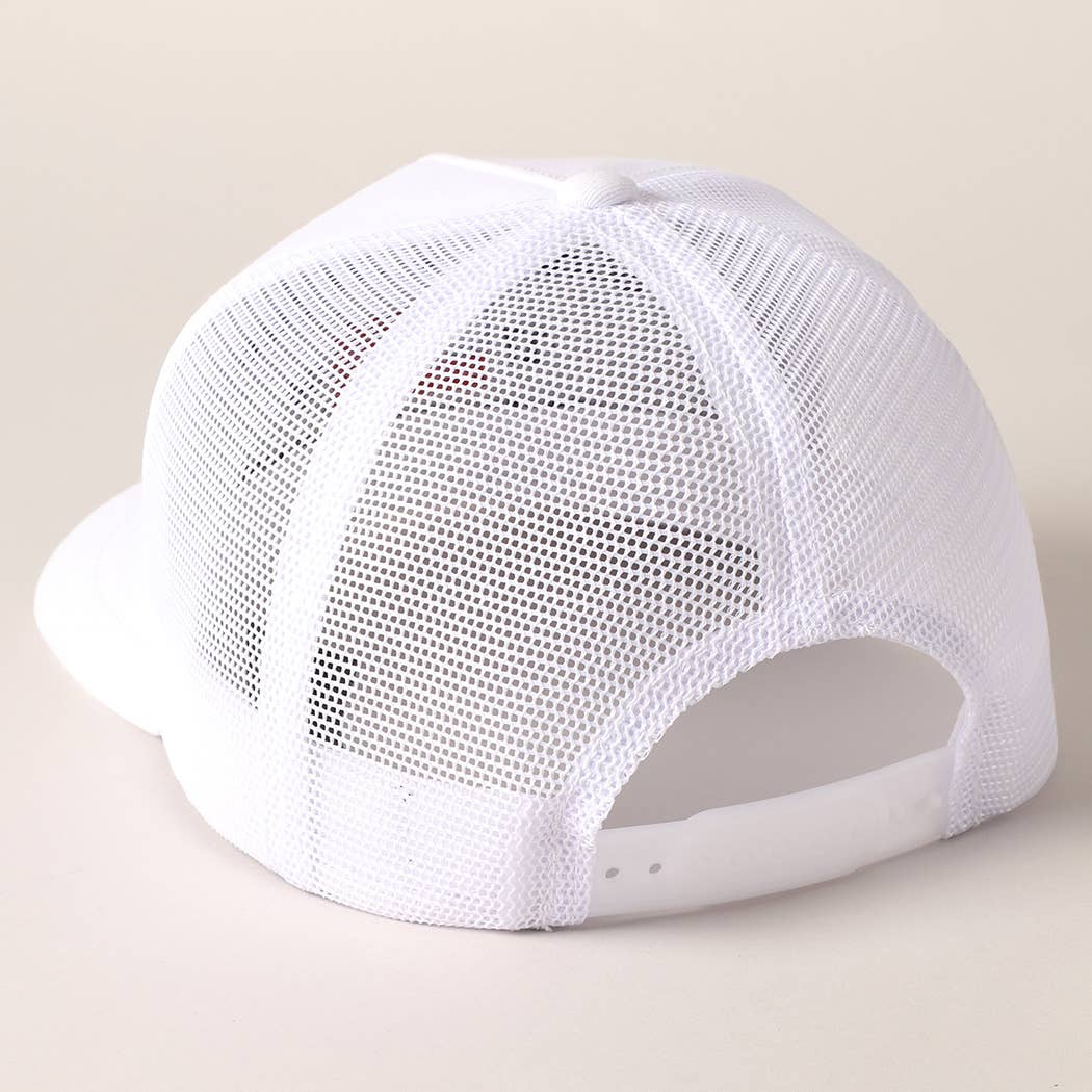 Land Of The Free Trucker Hat