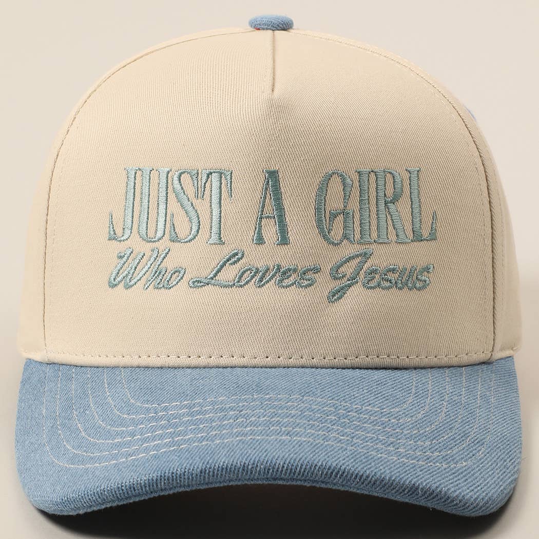 Just A Girl Trucker Hat