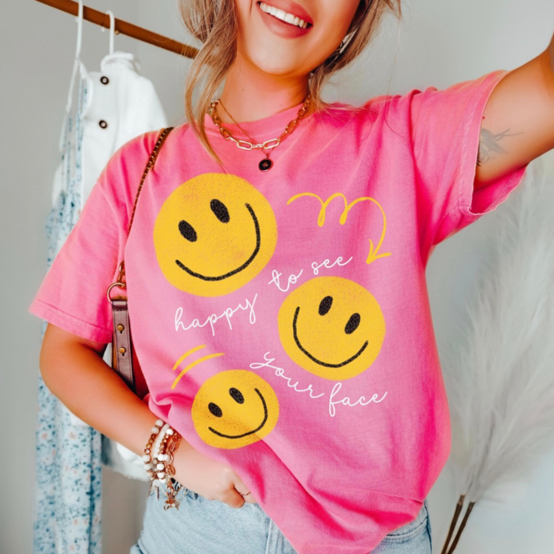 Happy to see your face
