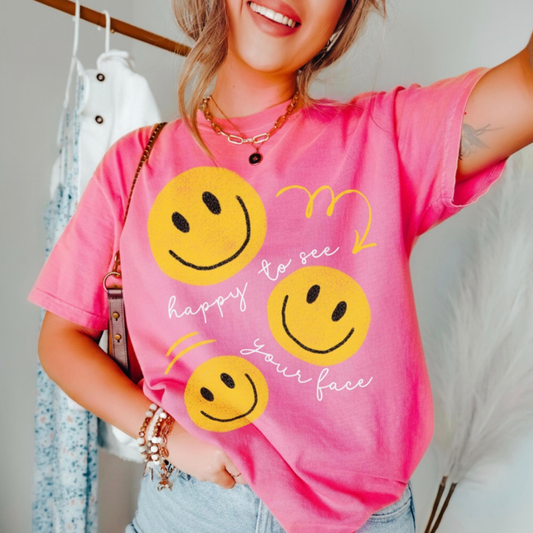 Happy to see your face