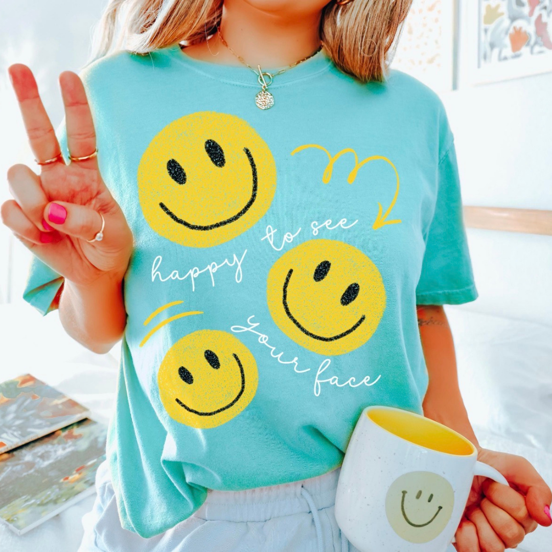 Happy to see your face