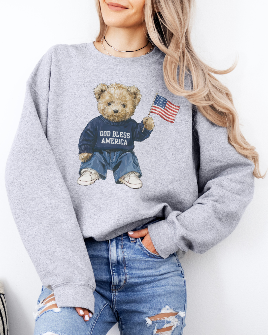 God Bless Teddy - Shirt