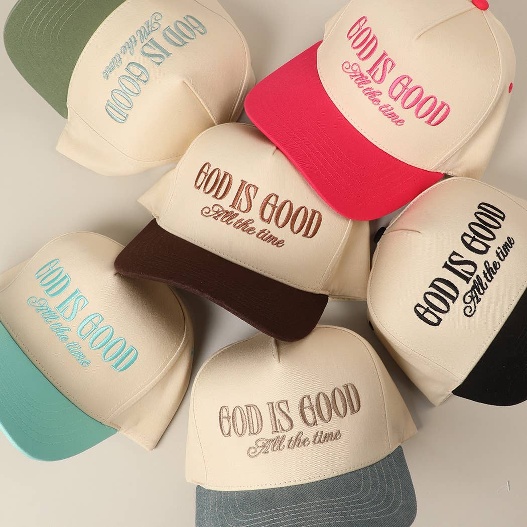 God Is Good Trucker Hat