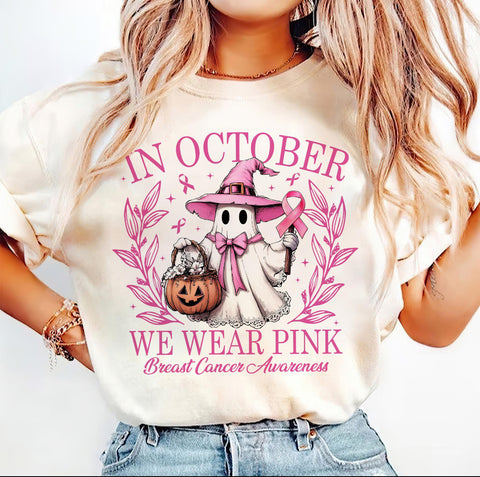 Pink ghost- Shirt