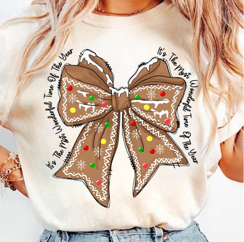 Gingerbread bow - Shirt