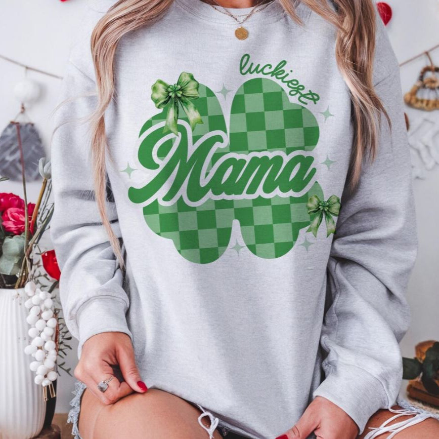 Luckiest Mama - Shirt