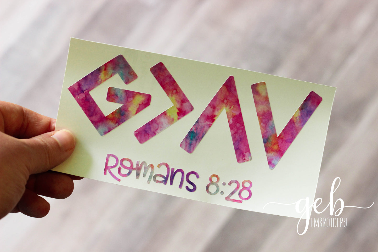 God is greater decal