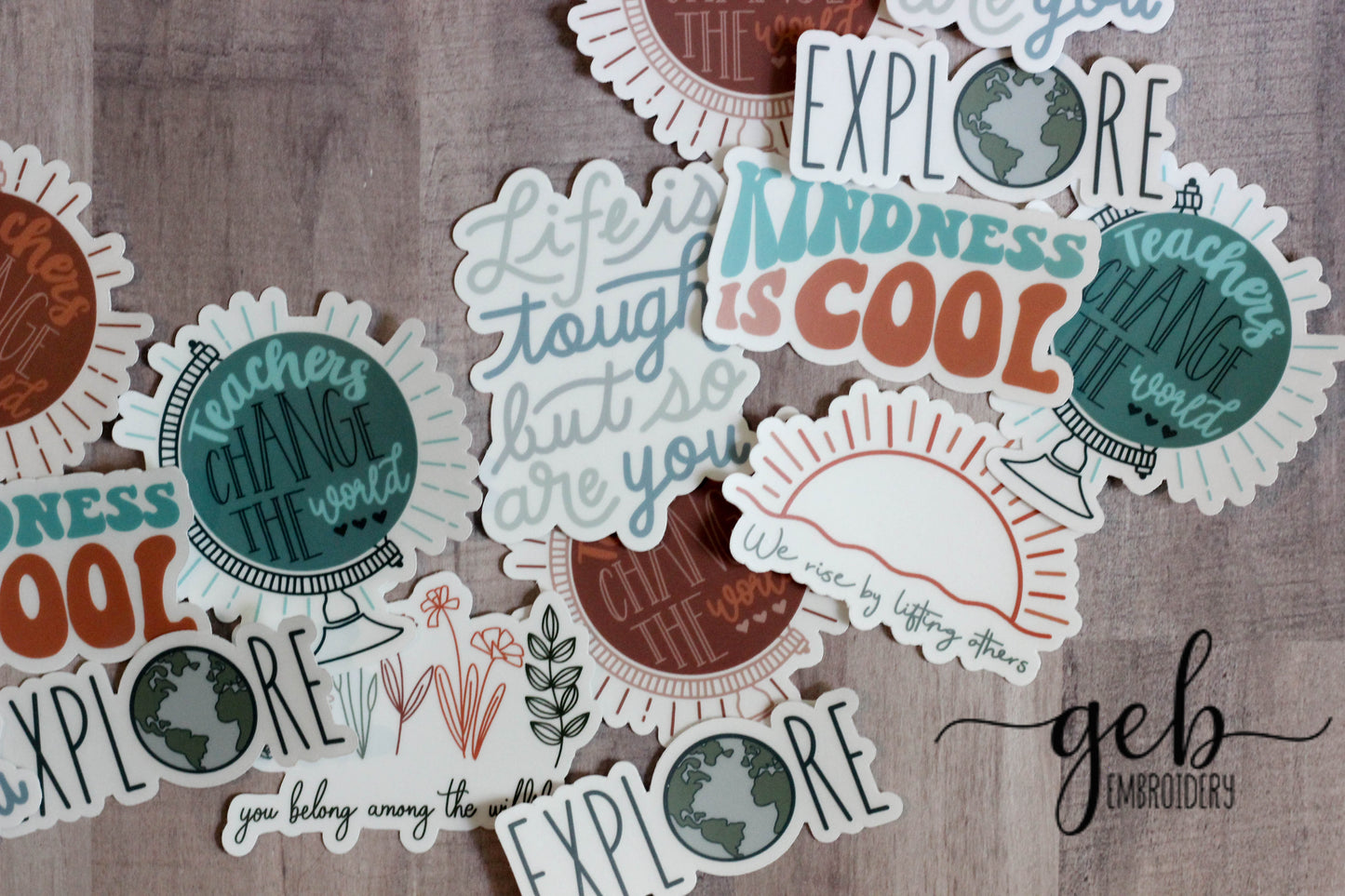 Explore sticker