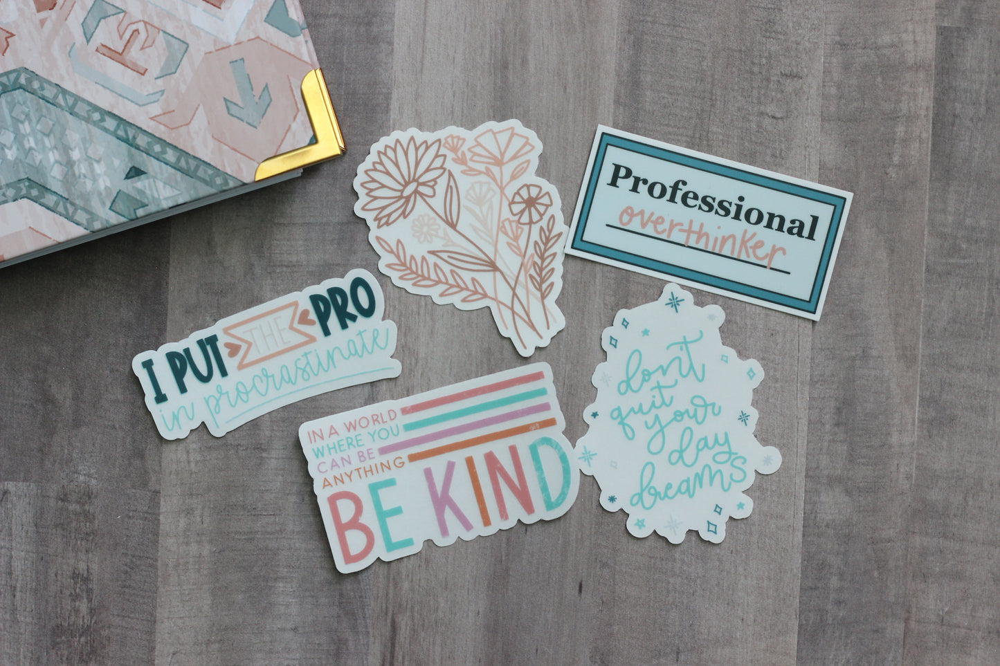 Professional overthinker sticker