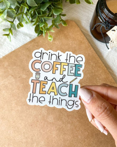 Drink coffee - Sticker