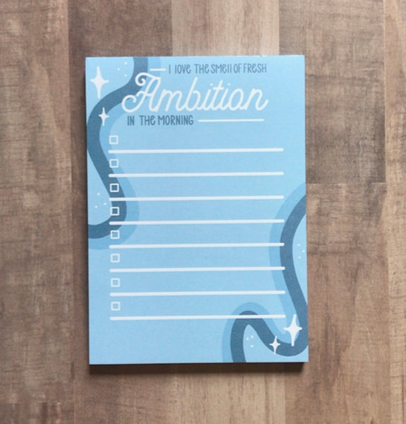 Ambition - notepad