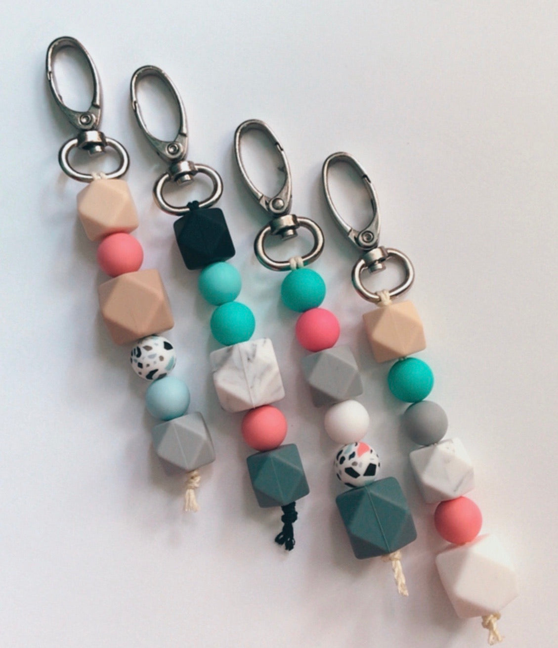 Beaded keychains