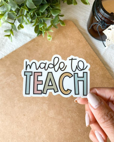 Made to teach - Sticker